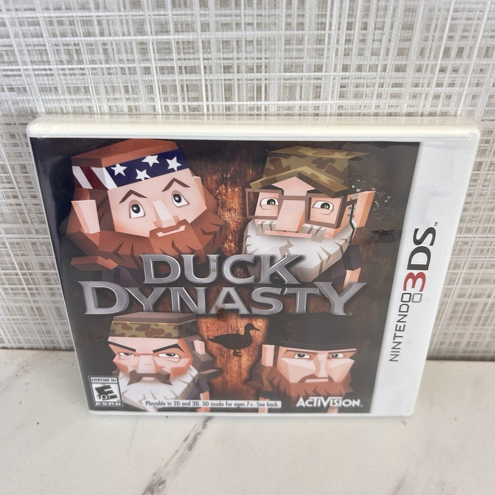 Duck Dynasty Nintendo 3DS Game & Manual 2014 Brand New Factory Sealed UU‎